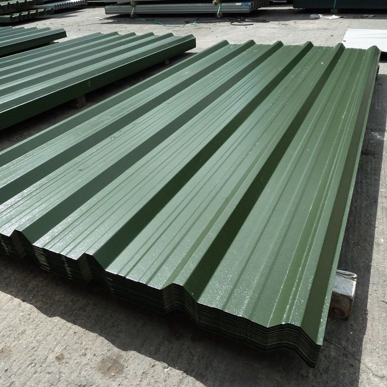 hous-roof-with-red-iron-sheet/chromadek ibr roof sheeting prices/Color coated roof panel