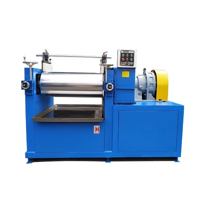 Factory Direct Sale Automatic Flip Material Rubber and Plastic PVC Mixer Machine Electric Heating Two Roll Rubber Warming Mill