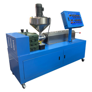 Professional PVC PC PA Rubber Lab Single Screw Extruder Machine Price