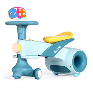 Electric music and light toys baby ride on swing car for sale