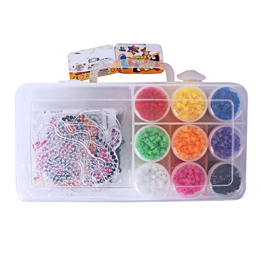 Wholesale diy mini hama perler beads with templates