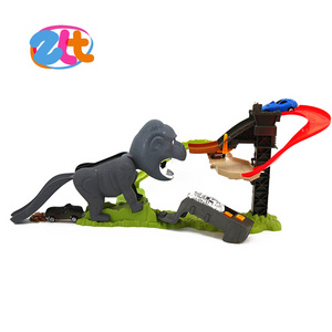 New toys plastic gorilla toy track car for kids