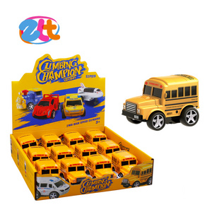 Mini inflatable plastic toy school bus for sale