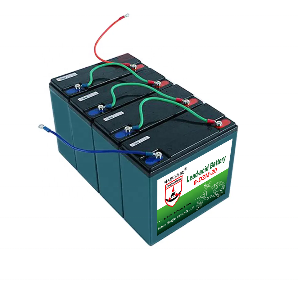 Deep Cycle 12V20Ah 6-DZM-20 Rechargeable Dry Charged Sealed AGM GEL Lead Acid Batteries for Motorcycle