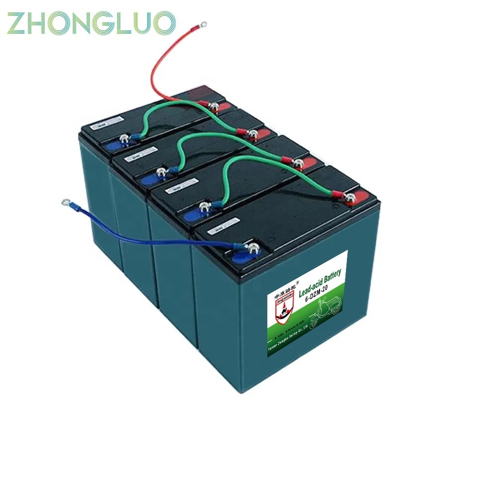 High Quality Wholesale Custom Cheap Electric vehicle battery  Lead-acid Battery battery accessories 6-DZM-12/6-DZM-20