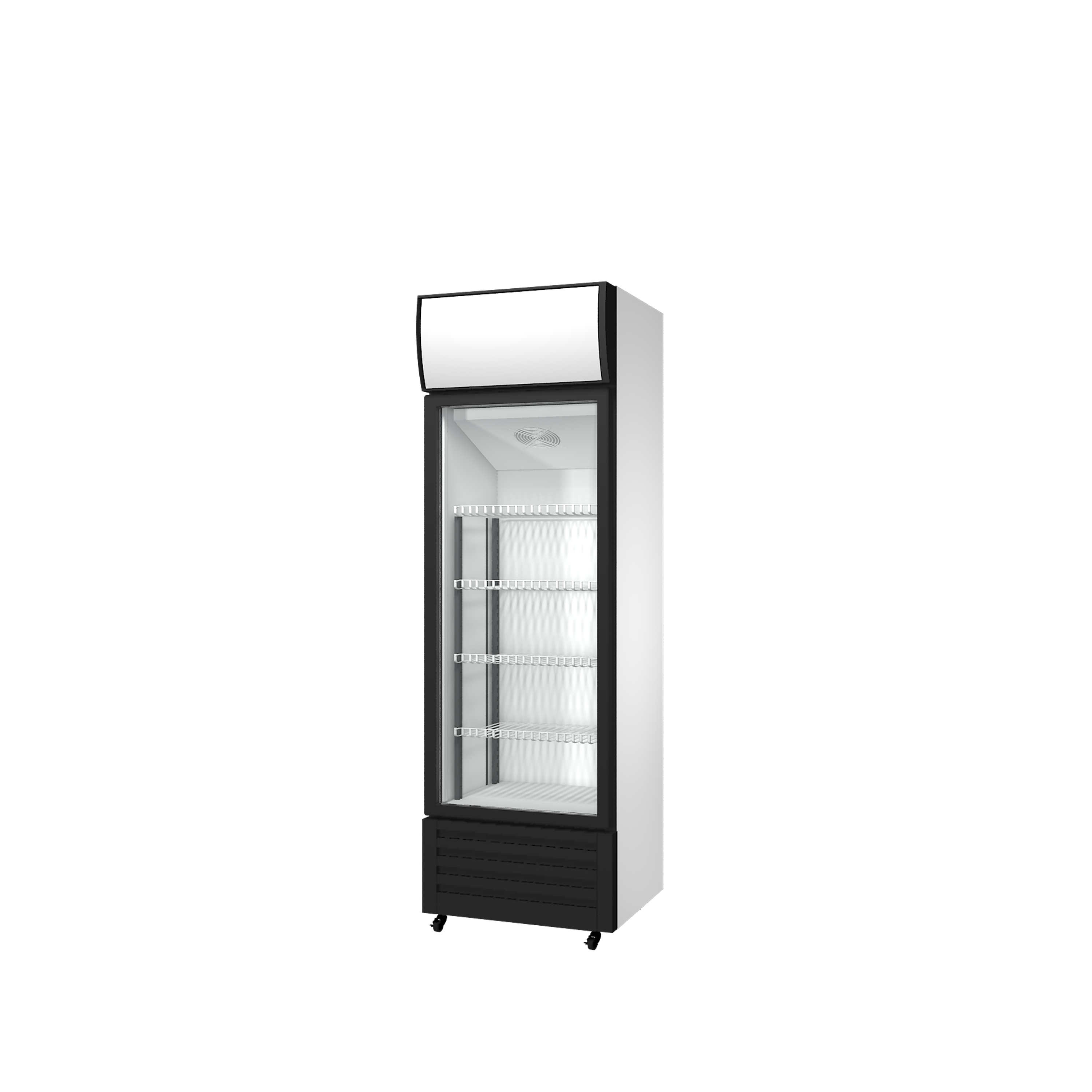 Supermarket upright glass doors Big Capacity upright display cold drink refrigerator/fridge