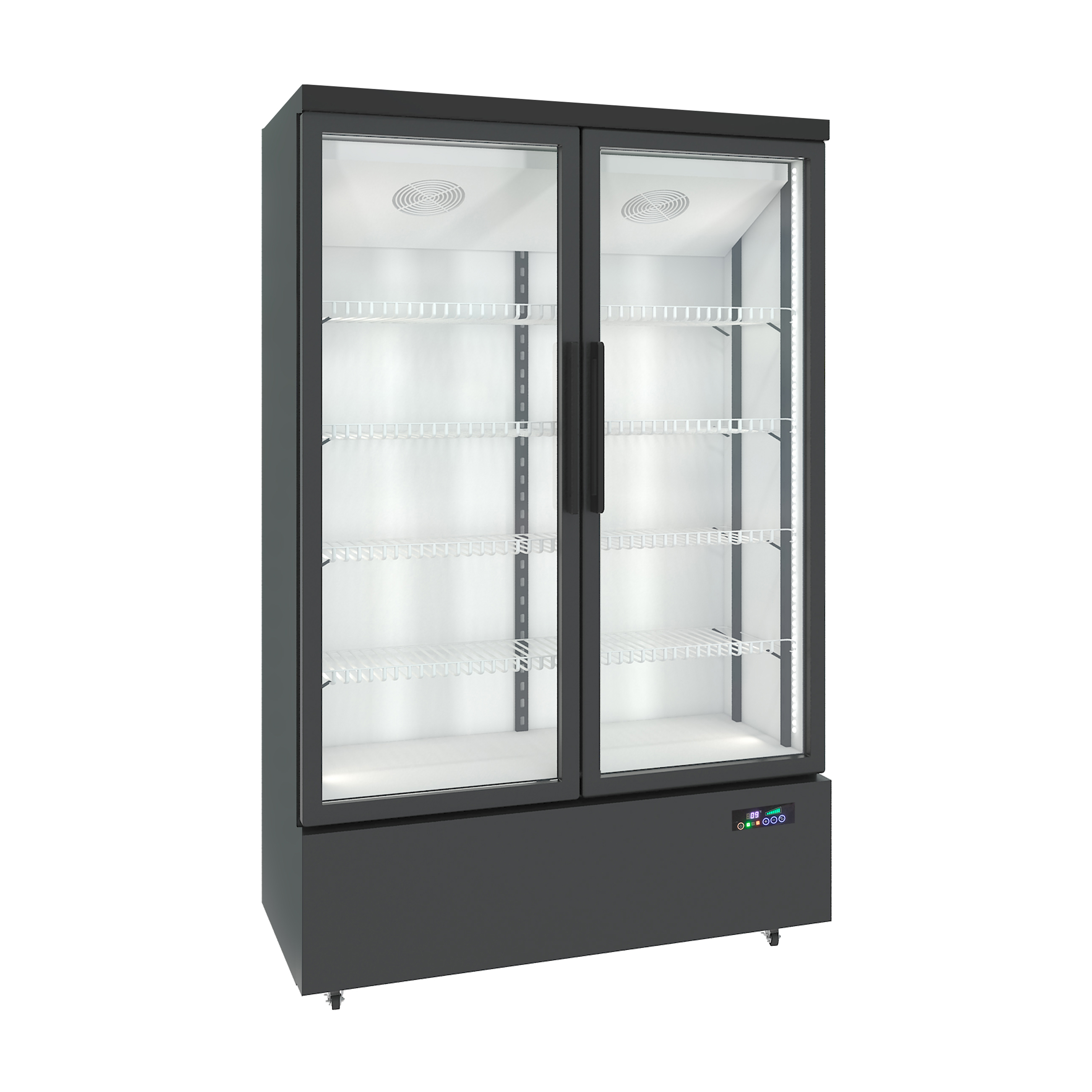 Hot vertical open large capacity vertical display cabinet supermarket beer fridge