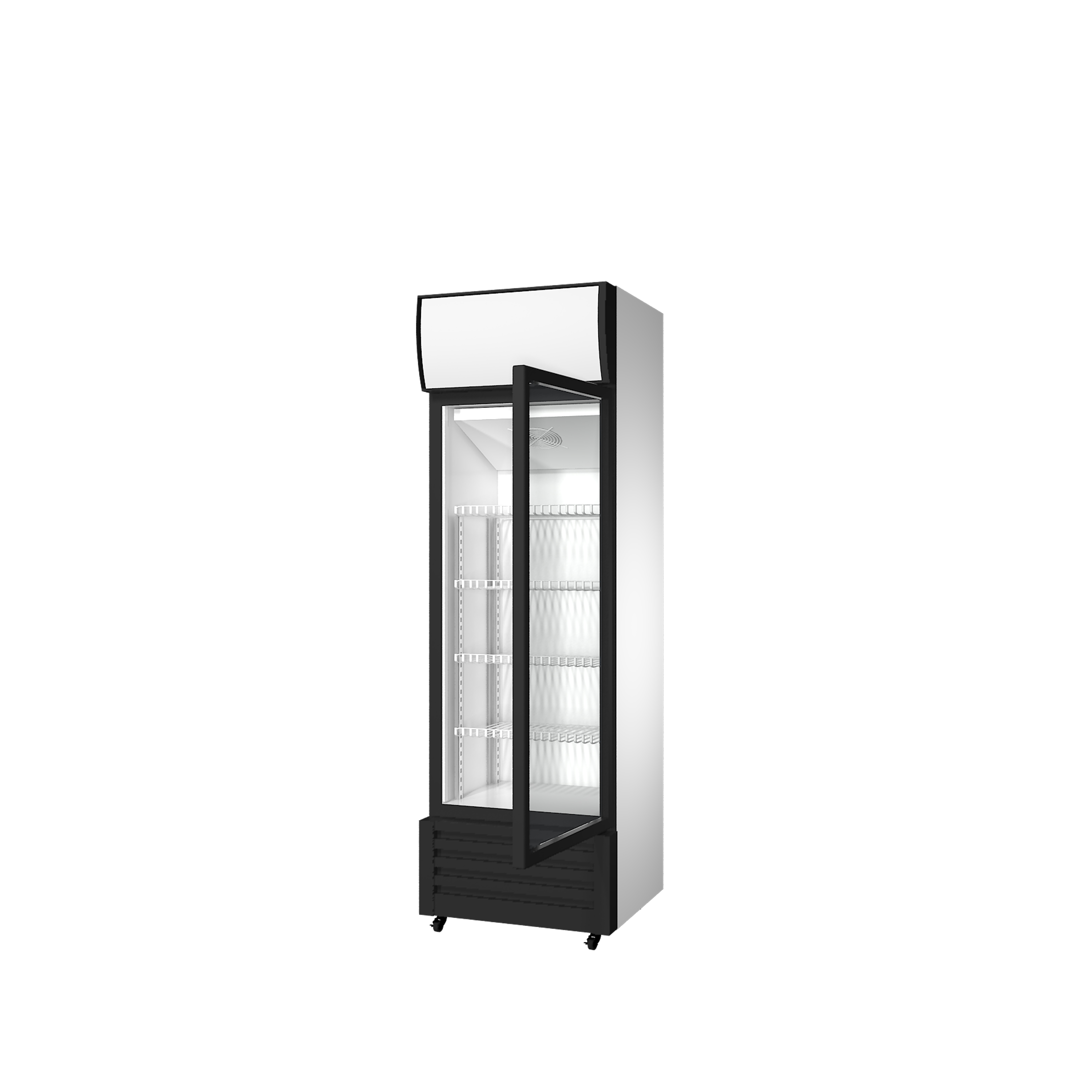 Supermarket upright glass doors Big Capacity upright display cold drink refrigerator/fridge