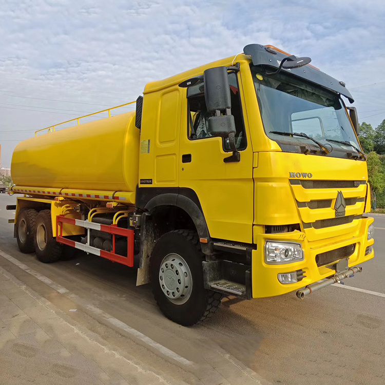 Low Price Stock Used 20m3 Water Tanker Trucks 2016 Sinotruk 336hp Howo 6x4 Water Tanker Truck For Sale