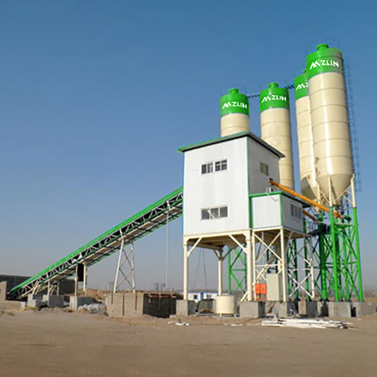 60 M3 Per Hour Stationary Small mini Concrete Batching Plant for sale