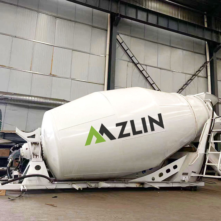 Ready Mix Concrete Tank Concrete Mixer Provided Engineering Machine Drum Mixing Truck Tank High Quality 8cbm Heavy Truck Engine