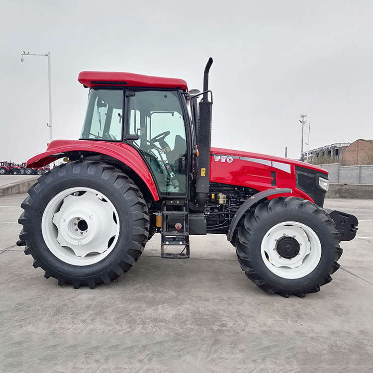 Kubota Mini Farm Tractor 130hp 4x4 Wheeled Tractor Multifunctional Mini Tractor Price Kubota Engine 4WD Kubota Harvester Japan