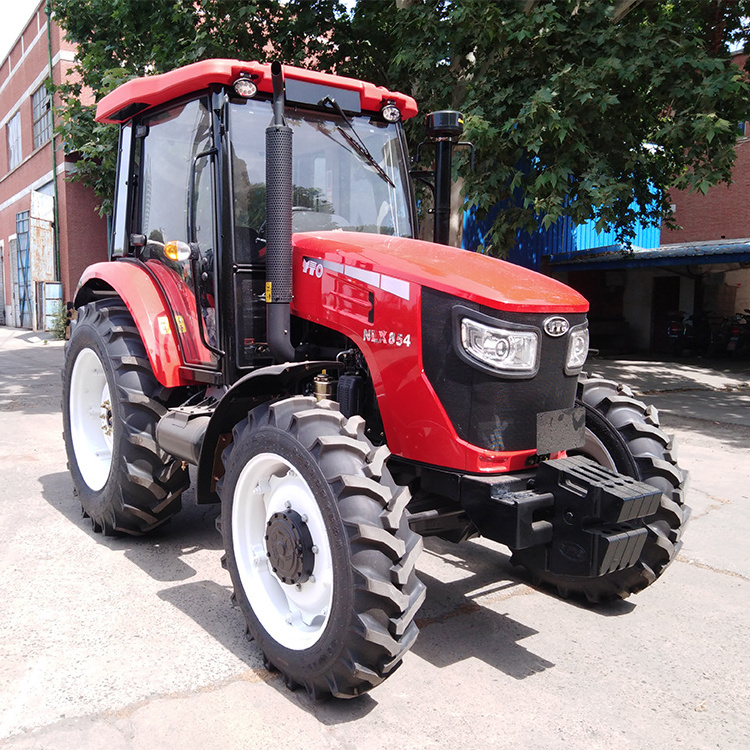 YTO-X854 Mini Farm Tractor 85hp 4wd Diesel Engine Multifunctional Chinese Small Farm Tractors Tractor Accessories Traktor Ce