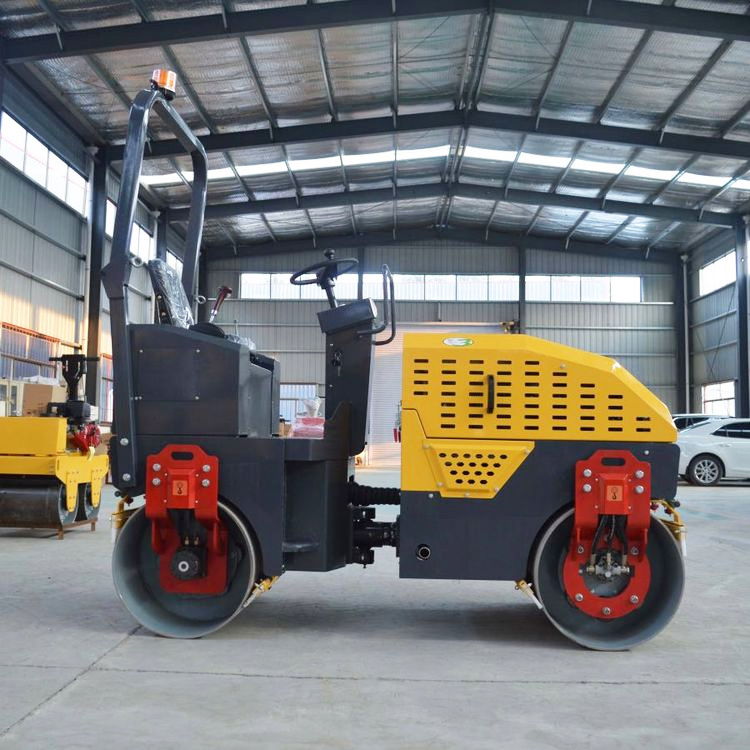 New Mini 3 Ton Double Drum Vibratory Compactor Roller Price Compacting Road Roller