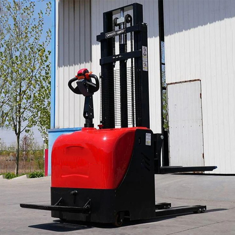 Self Loading Lifting Container Loading Electric Stacker 2 Ton 3 Ton Pallet Electric Stacker 1ton