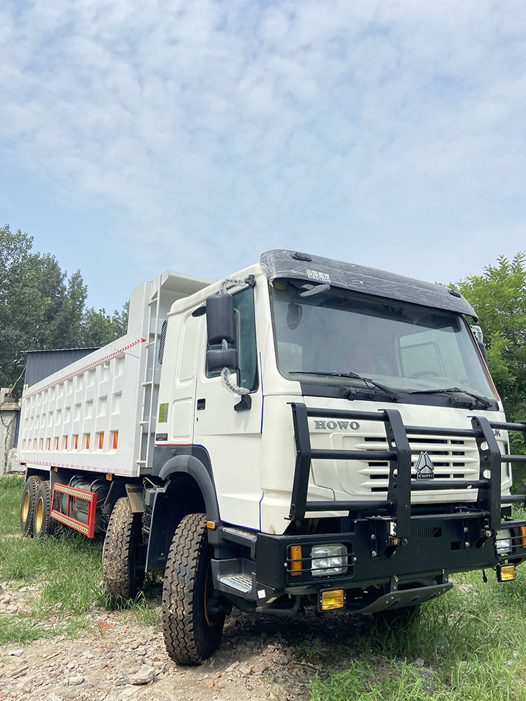 Howo 336 Used Tipper Dump Truck Tipper Dumper Truck Price in Pakistan 6*4 10 12 Heavy Truck SINOTRUK Euro 3 Left