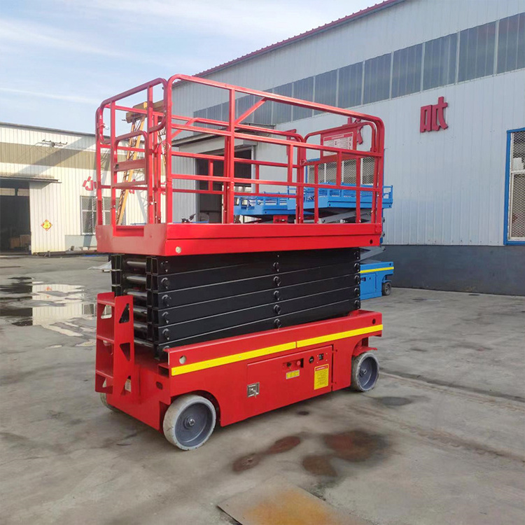 Aerial Work High Sky Equipment Electric Man Small Scissor Hydraulic Table Lift Platform