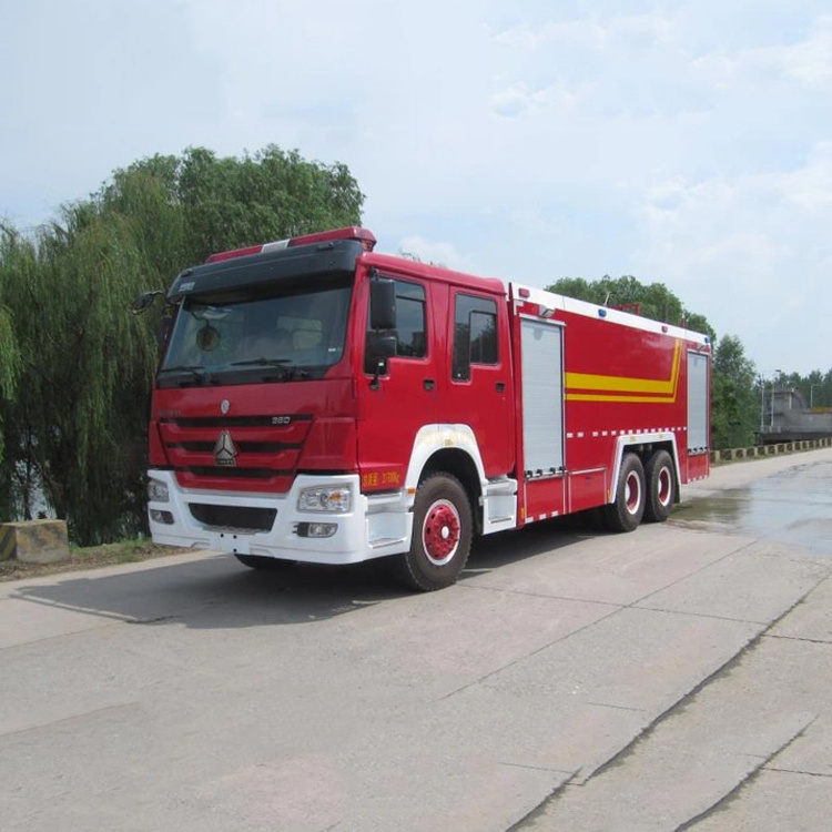 Howo Isuzu Foton 6x4 Foam Water Fire Ladder Truck Fire Fighting Truck Price