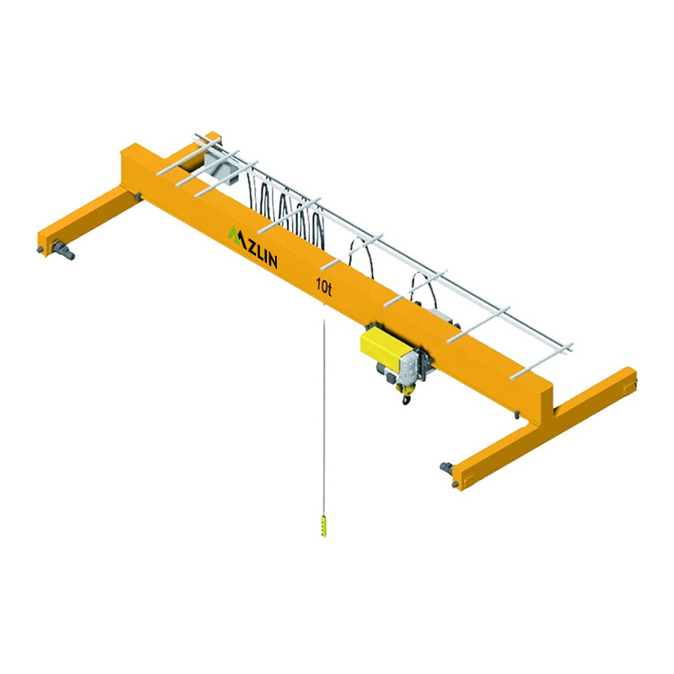 Workshop Warehouse 1 Ton 2 Ton 3 Ton 5ton 10ton 15 Ton 20 Ton Bridge Crane Monorail Electric Single Girder Overhead Crane Price