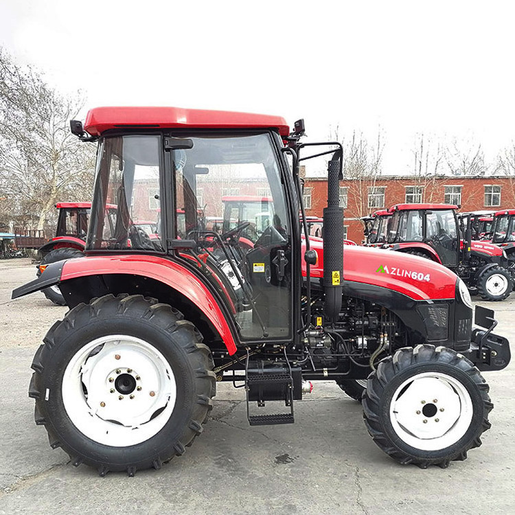 4x4 Tractor 60hp 4wd Compact Tractor With Loader And Backhoe