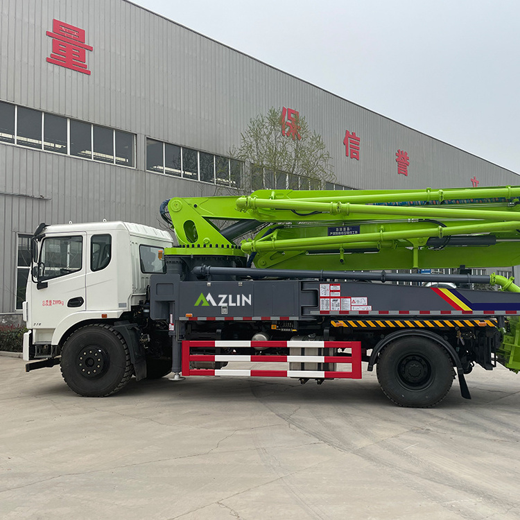 Truck Mounted Zoomlion Concrete Pump Trailer Concrete Boom Pump Truck for Sale 40m Provided Construction Works 2016 Diesel