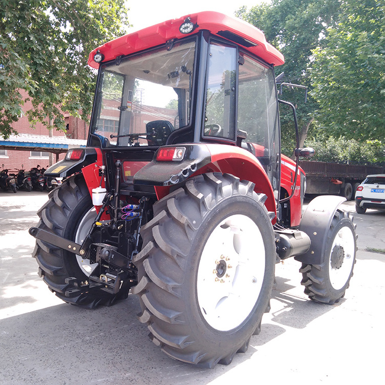 YTO-X854 Mini Farm Tractor 85hp 4wd Diesel Engine Multifunctional Chinese Small Farm Tractors Tractor Accessories Traktor Ce