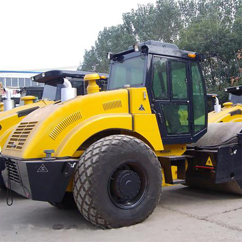 Promotional 16ton Single Drum Vibratory Road Roller Tire Combined Vibratory Roller