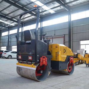 New Mini 3 Ton Double Drum Vibratory Compactor Roller Price Compacting Road Roller