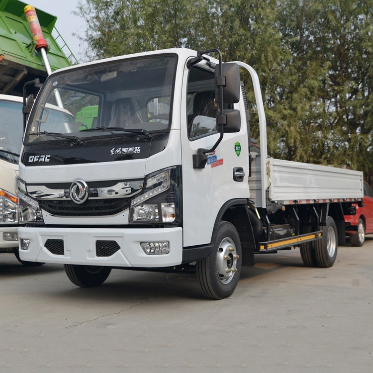 Dongfeng 2-4t Cargo Light Cargo ISUZU Engine Dump Truck Price Euro 3 6 Wheeler Lorry Low Price