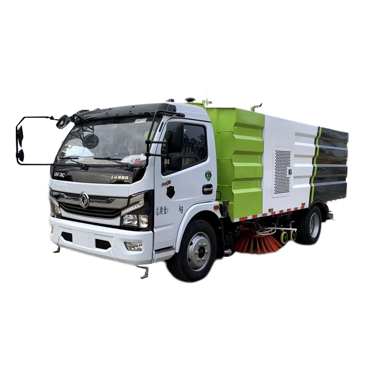 High Efficient Street Cleaners 4x2 Vacuum Road Sweeper Truck