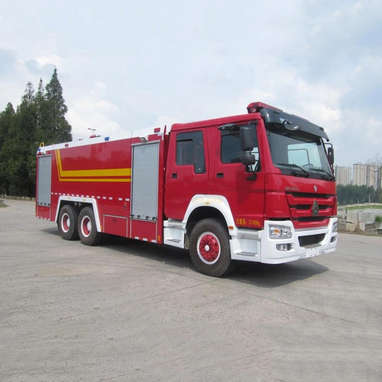 Howo Isuzu Foton 6x4 Foam Water Fire Ladder Truck Fire Fighting Truck Price