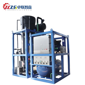 ZL 50 5 tons Crystallize Ice Tube Maker Ice source Ice Making Machine Used for Restaurants Drinking