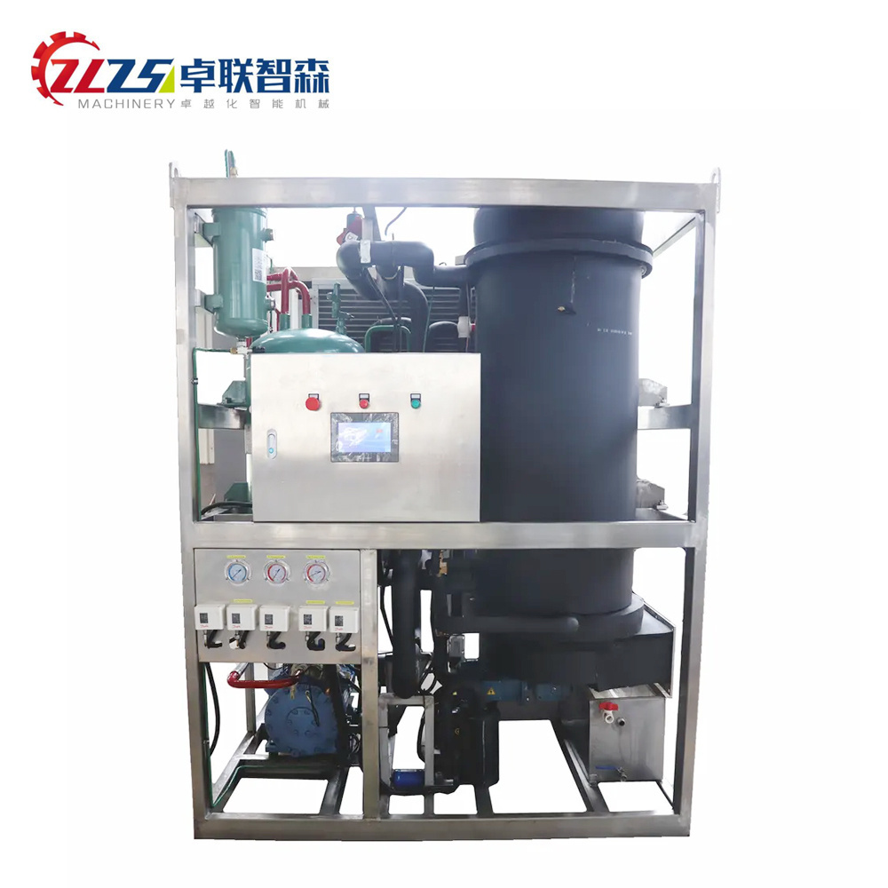 ZLZSEN Compact Design 5T 10T 20T 30T 50Ton Tube Ice Machine Manufacturing Plant