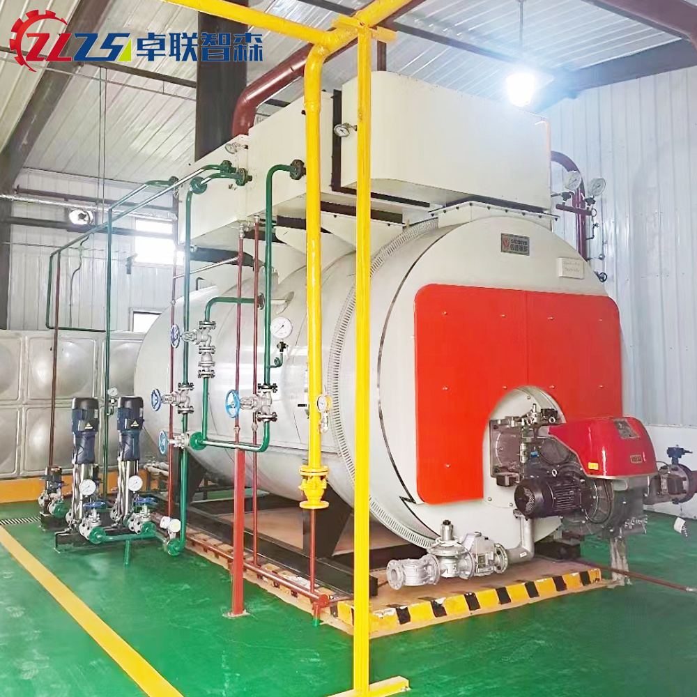 Qingdao ZLZSEN Pellet Small Wood Fired Steam Boiler