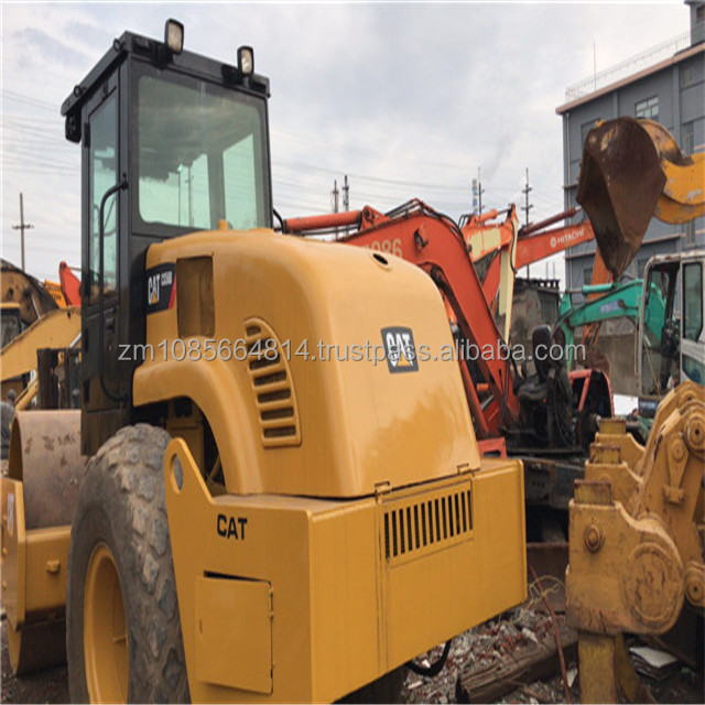 used caterpillar road compactor CS56B, used cat CS56 CS54 road rollers for sale