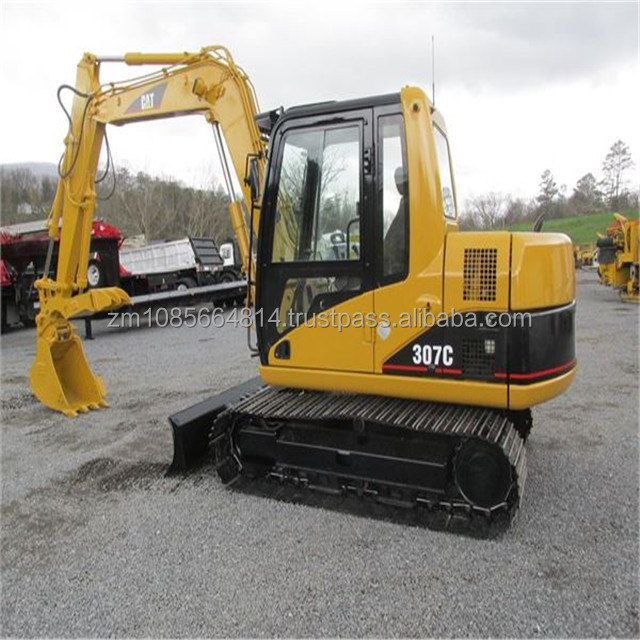 used cat 307 excavator original used excavator caterpillar 307c crawler excavator with thumb bucket