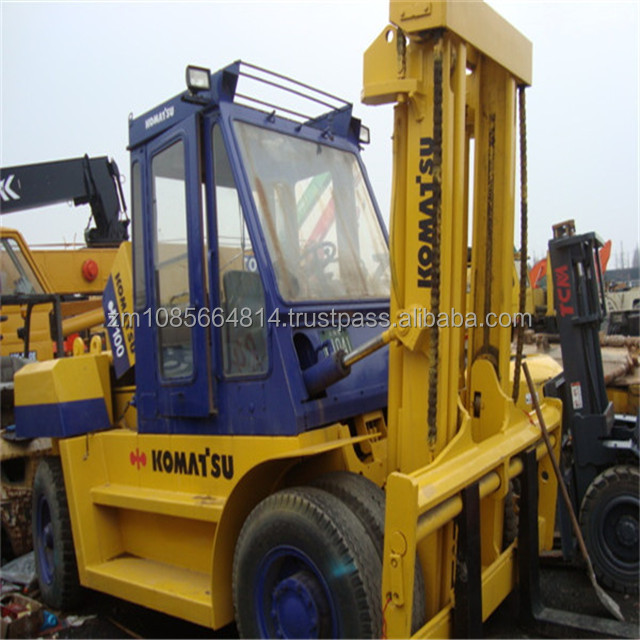 komatsu 10 ton forklift used komatsu forklift fd100 used japanese forklifts 10 ton 15 ton for sale