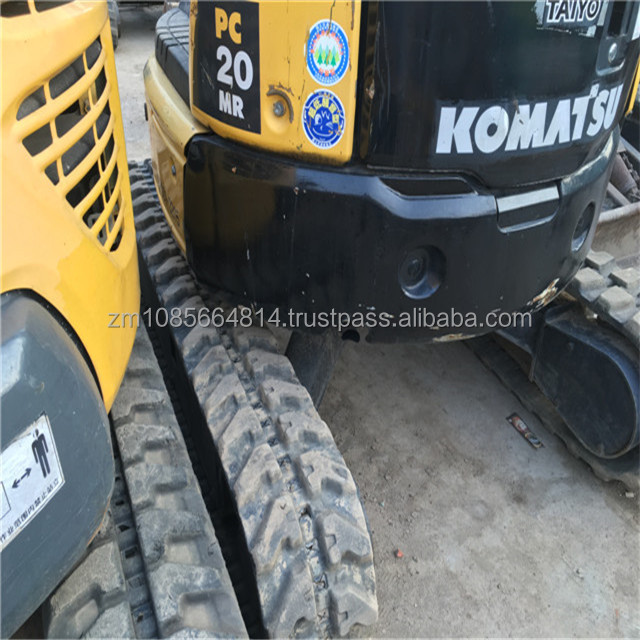 japan used mini excavator komatsu pc20 mini digger for sale 2 ton