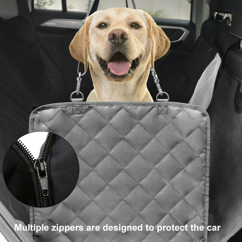 ZMaker Heavy Duty Car Seat Covers for Dogs Car Hammock with Mesh Waterproof Dog Car Seat Covers