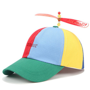 View larger image New arrival Novelties gift colored 100% cotton party holiday propeller hats