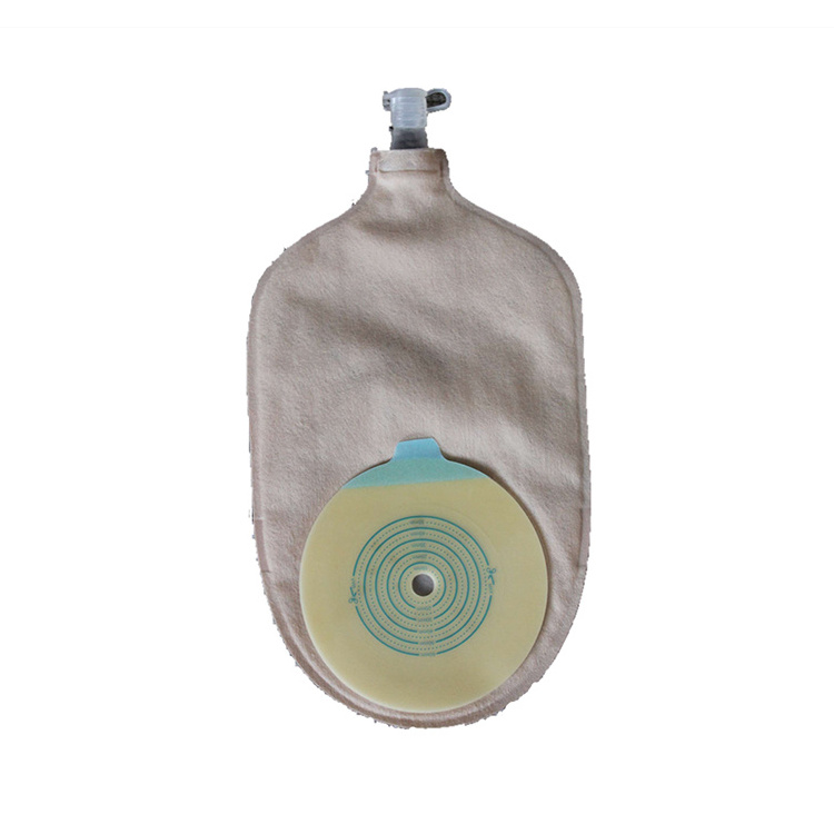 High Quality Durable Using Various Disposable One-piece/two Piece Urine Bag Urostomy Pouch Bag for Adult