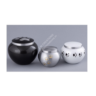 Pet Cremation Urns Hot selling Customized wholesale New design Metal Urn Funeral Supplies For Human Ashes Most solid Brass Urns