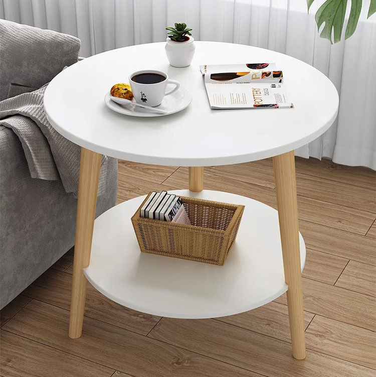 Sofa balcony bedside mini round table simple creative small household simple small coffee table factory direct sale