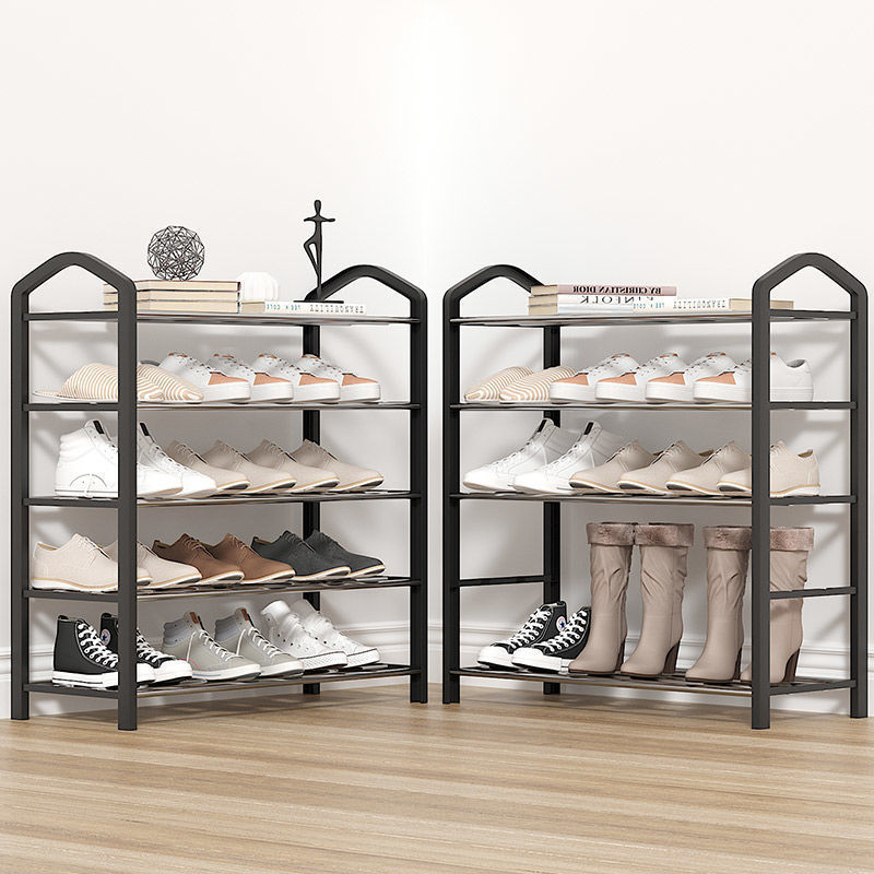 Simple shoe rack, economical dormitory shoe cabinet, home narrow door multi-layer dustproof storage cabinet shoe rack wholesale