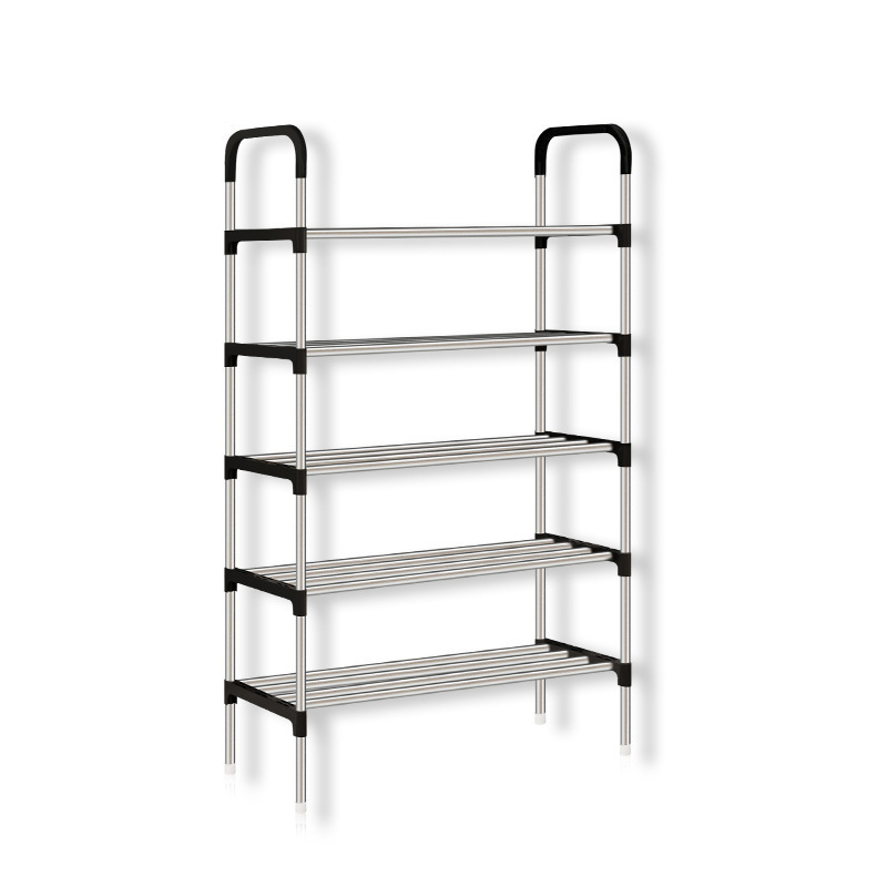 JOY multi-layer metal shoe rack household steel pipe shoe rack dormitory multi-layer dustproof shoe cabinet storage rack