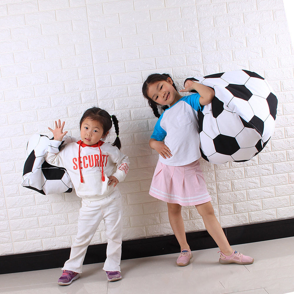 2023 creative new plush toy ball storage bag children's storage beanbag home products manufacturers wholesale