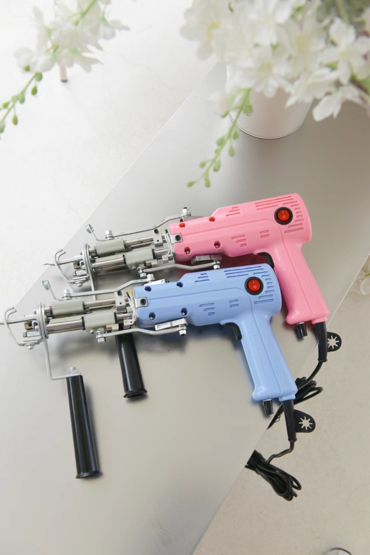 High Quality New 2-in-1 Loop & Cut Pile Rug Tufting Gun Carpet Weaving Gun Tufting Gun Carpet Making Machine Jacquard Loom