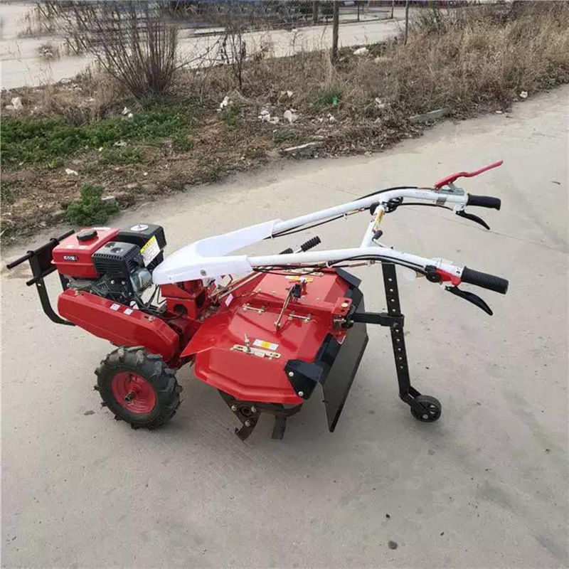 New type small diesel agricultural ploughing and tilling and ditching machine Multifunctional household rotary ploughing machine