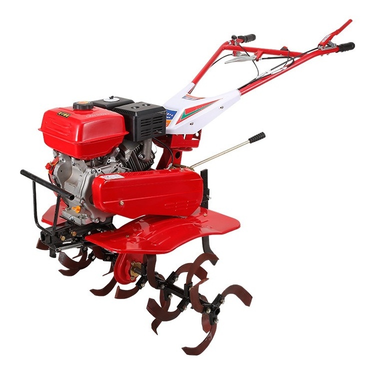 New type small diesel agricultural ploughing and tilling and ditching machine Multifunctional household rotary ploughing machine