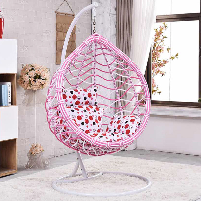 JOY outdoor swing chair living room hanging rattan egg chair leisure wicker courtyard swing chair relaxation furniture